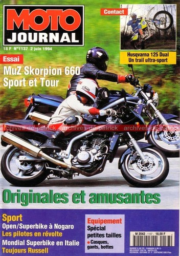 Moto journal 1137 essai - journal,