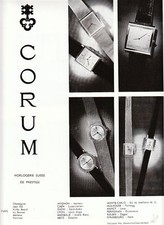 Antique 1965 Corum Watches