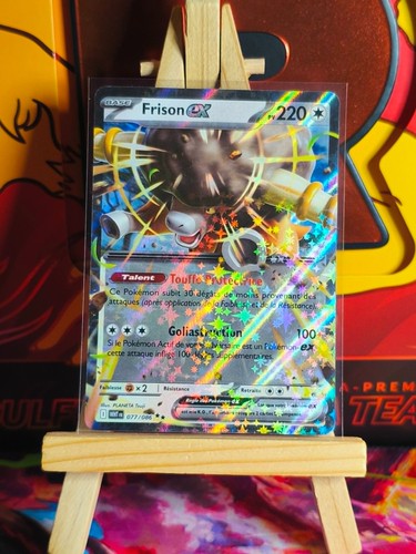 Carte pokemon frison 077 - carte, 077/086