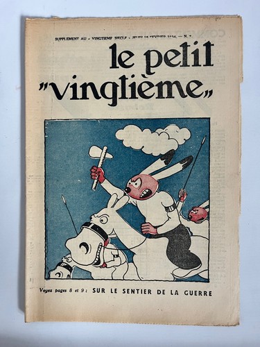 Herge petit vingtieme - herge,
