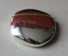 presse-papiers en métal argenté jamais utilisé. forme galet. Superbe déco 