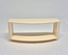 MEUBLE BAS BLANC ETAGERE