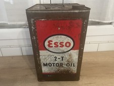 Bidon D’huile Esso 10L 2T