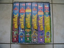 COFFRET 6 VHS SPIDERMAN 