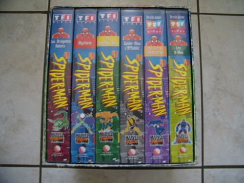 Coffret vhs spiderman - vhs,