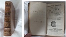 bible Sacy Saci ancien