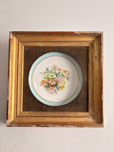 Tableau assiette porcelaine - assiette,