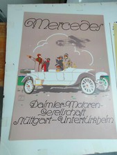 Affiche Mercedes