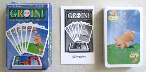 Jeu cartes groin - jeu, de