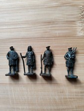 4 kinder metal serie Complète Écossais Metal Bruni RP Patent 1482 TBE