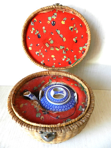 Chine ancien panier - panier, thé