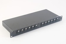 TecNec DPBXLR-2 Numérique Patchbay 12 Points XLR Femelle Arrière Panneau Raccord