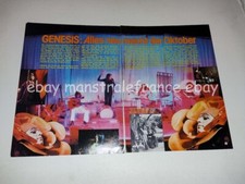Genesis Peter Gabriel Sweet Brian Steve Mick Andy clippings Germany 1970s