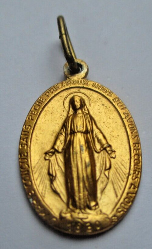 Ancien pendentif plaqué - , or