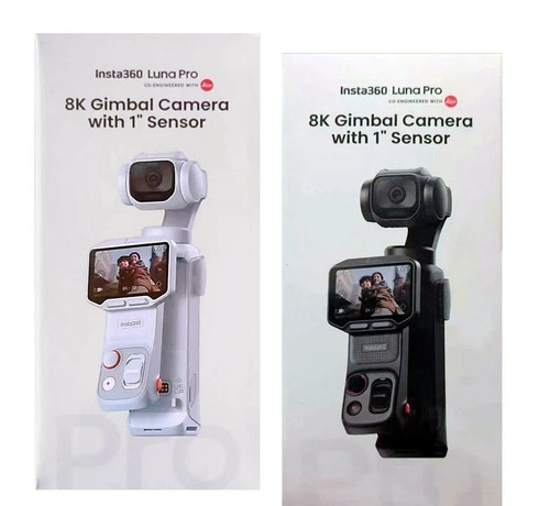 Officiel insta360 luna pro - luna, 8k
