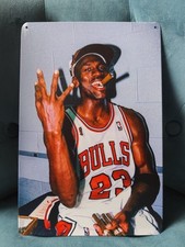 Plaque métal basket ball Nba