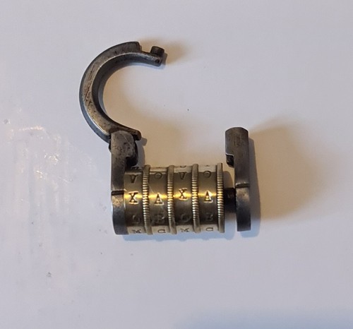 Ancien cadenas rouleaux - cadenas, 4