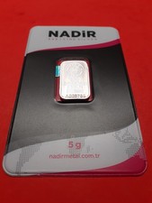 Lingot d'argent pur 999/1000