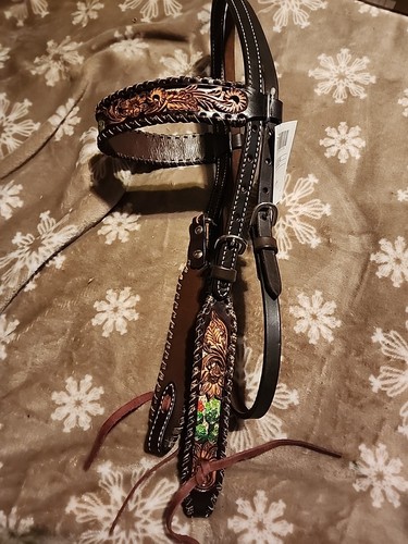 Circle western horse bridle - circle,