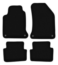 Tapis de sol en velours noir pour Renault Laguna II année 2001-2007 set 4 pièces