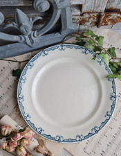 ANCIEN PLAT ROND TERRE DE FER