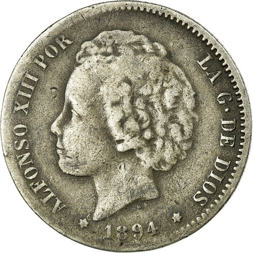 Monnaie espagne alfonso - espagne,,
