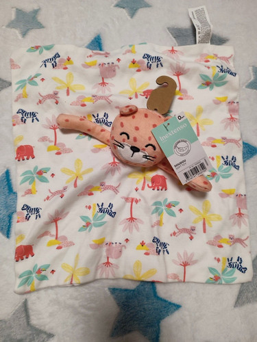 Doudou plat chat - , tigre