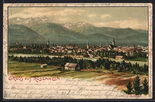 Carte postale artiste - carte,
