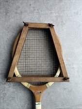 raquette de tennis vintage . Modèle Spécial H.chavanne Avec Presse-Raquette