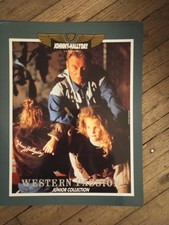 affiche de pub Johnny Hallyday legend western