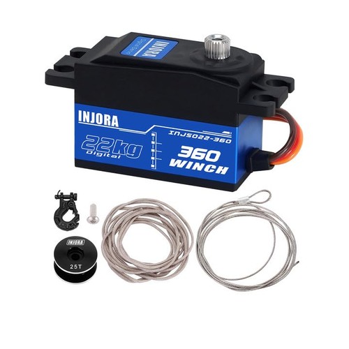 Servo numérique 22kg 360 - servo, 360°