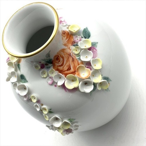 Ancien vase fleur - fleur, boule