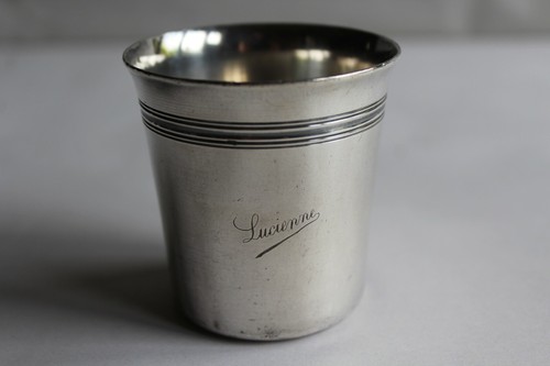 Ancienne timbale métal