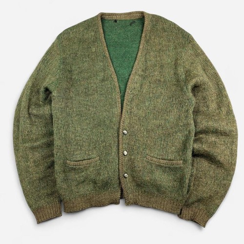 True vintage 60s green fuzzy - true,
