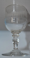 Ancien Verre à Vin Cristal de