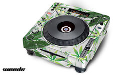 Autocollant Décalque Pour Platine Pioneer CDJ 800 MK2 Mixeur Audio Pro WEED W