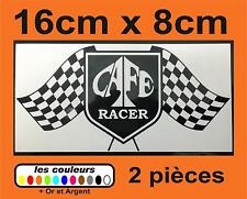 2x Stickers Café Racer -