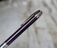 STYLO BILLE PARKER IM EN RESINE ANTHRACITE & METAL CHROME - BEAU DESIGN