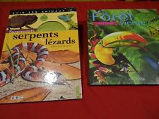 LOT 2 LIVRES ENFANT SERPENTS