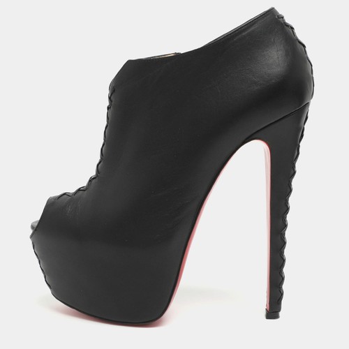 Bottes cuir noir - en,