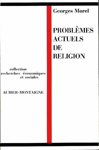 Problèmes actuels religion - de,