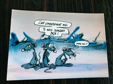 CARTE POSTALE 15X10 PTILUC 1991 LES RATS RAT'S 