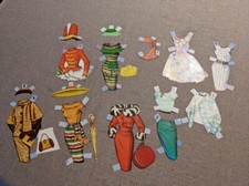 BARBIE Vêtements papier