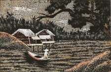 TABLEAU LAQUE ARTISANAT DU