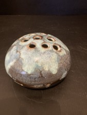 ancien pique fleurs en grès