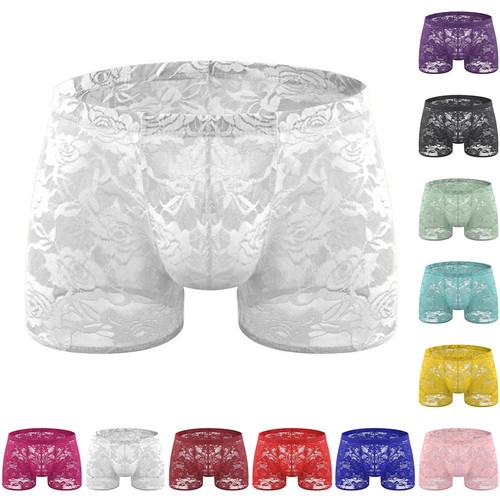 Boxer homme dentelle taille