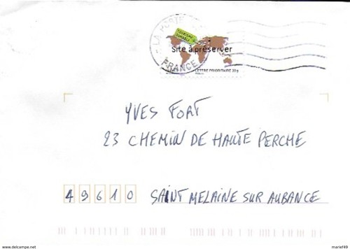 Timbre france 2008 - timbre,