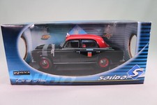 LE403 SOLIDO 8194 Voiture 1/18 1:18 Peugeot 403 berline taxi 1965 noire rouge