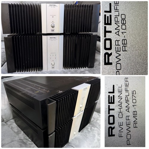 Rotel amplifier power 1080 - amplifier, rb-1080