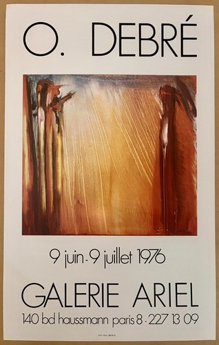 Olivier debré affiche - -,
